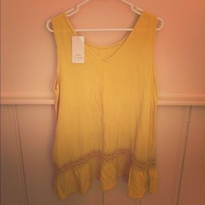 Women's Jenny Wang Sleeveless Tunic Top